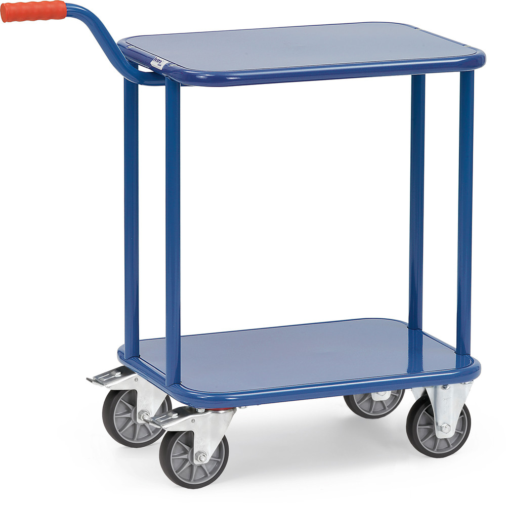 fetra® Dolly with gooseneck handle 1197 with 2 platforms
