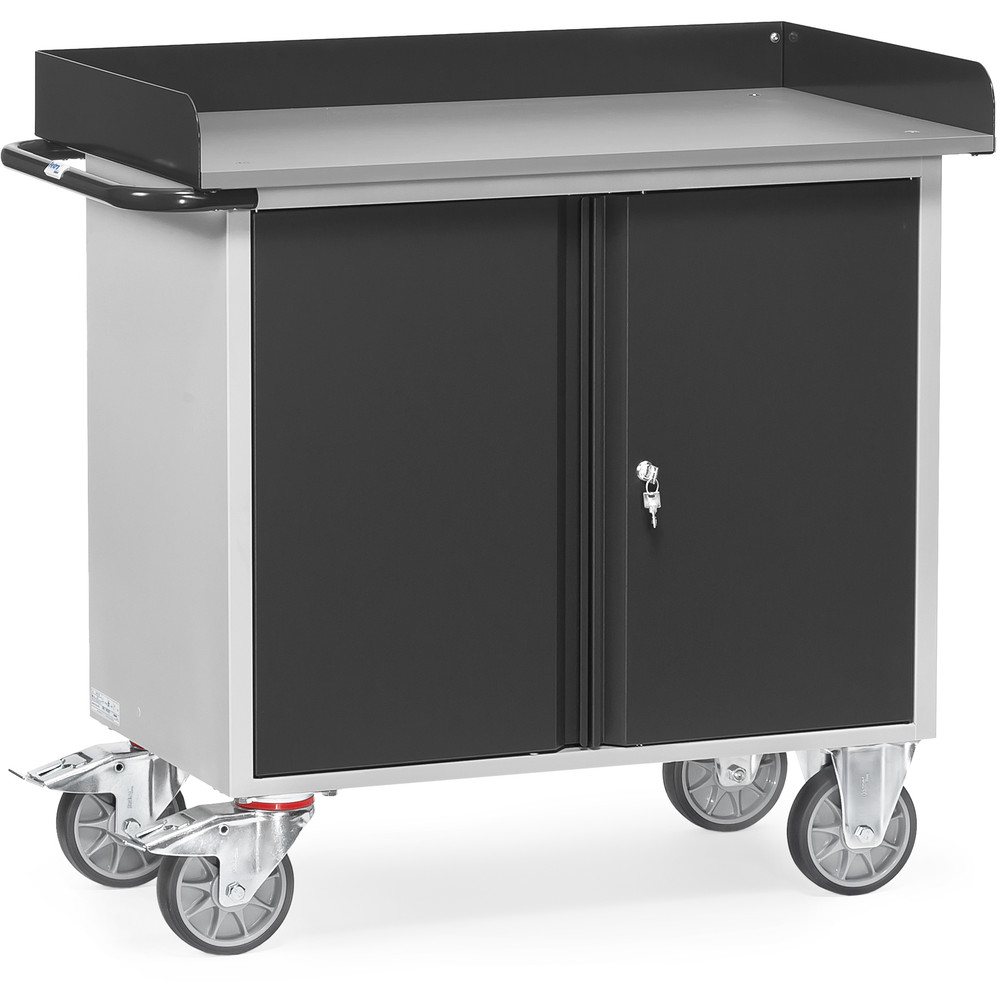 fetra® Workshop cart GREY-EDITION 12456-7016 with skirting