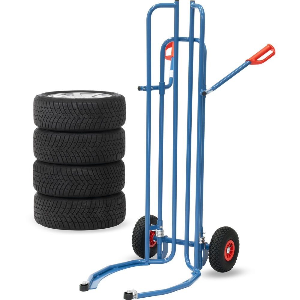 fetra® Tyre truck 2035A with pick-up rolls