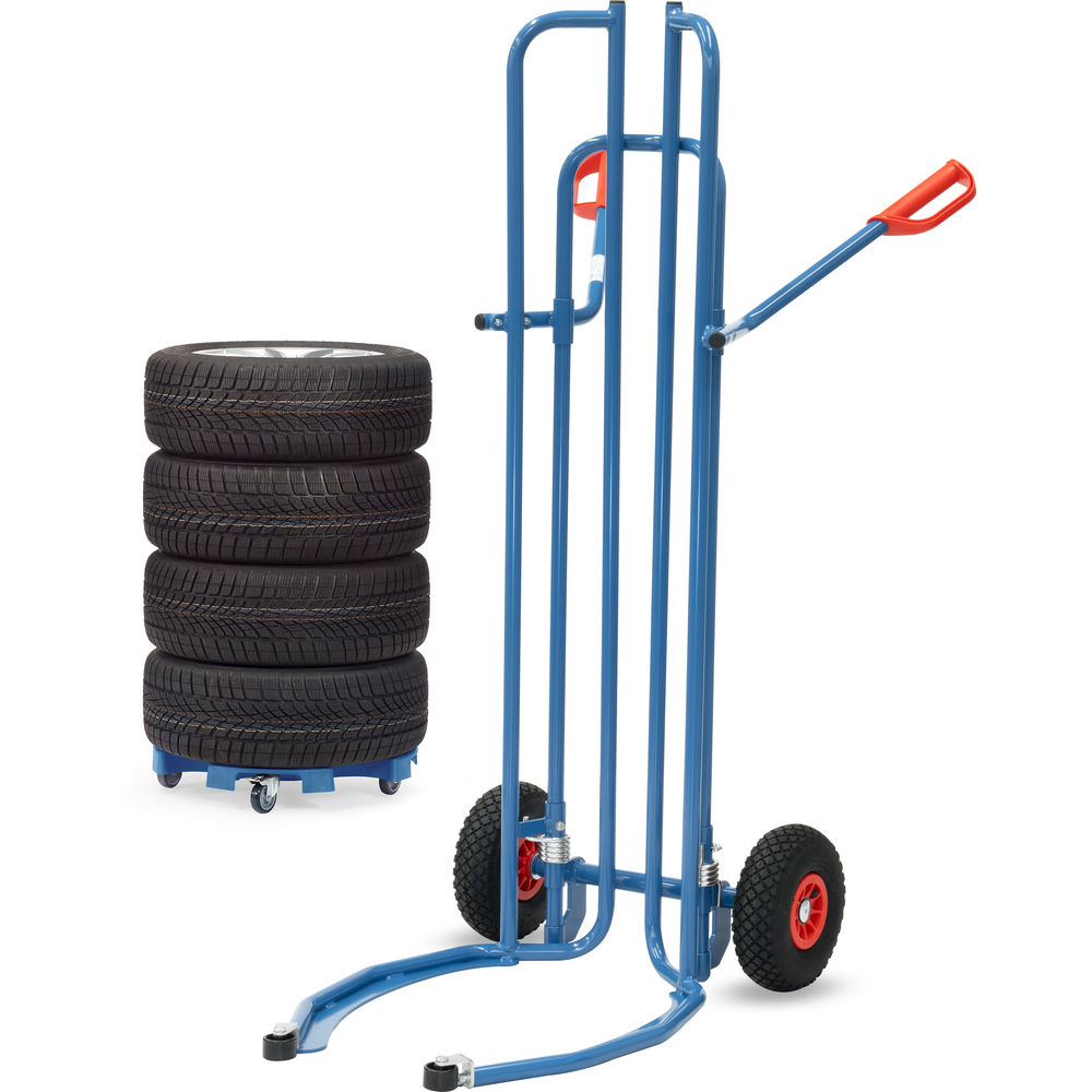 fetra® Tyre truck 2035A with pick-up rolls
