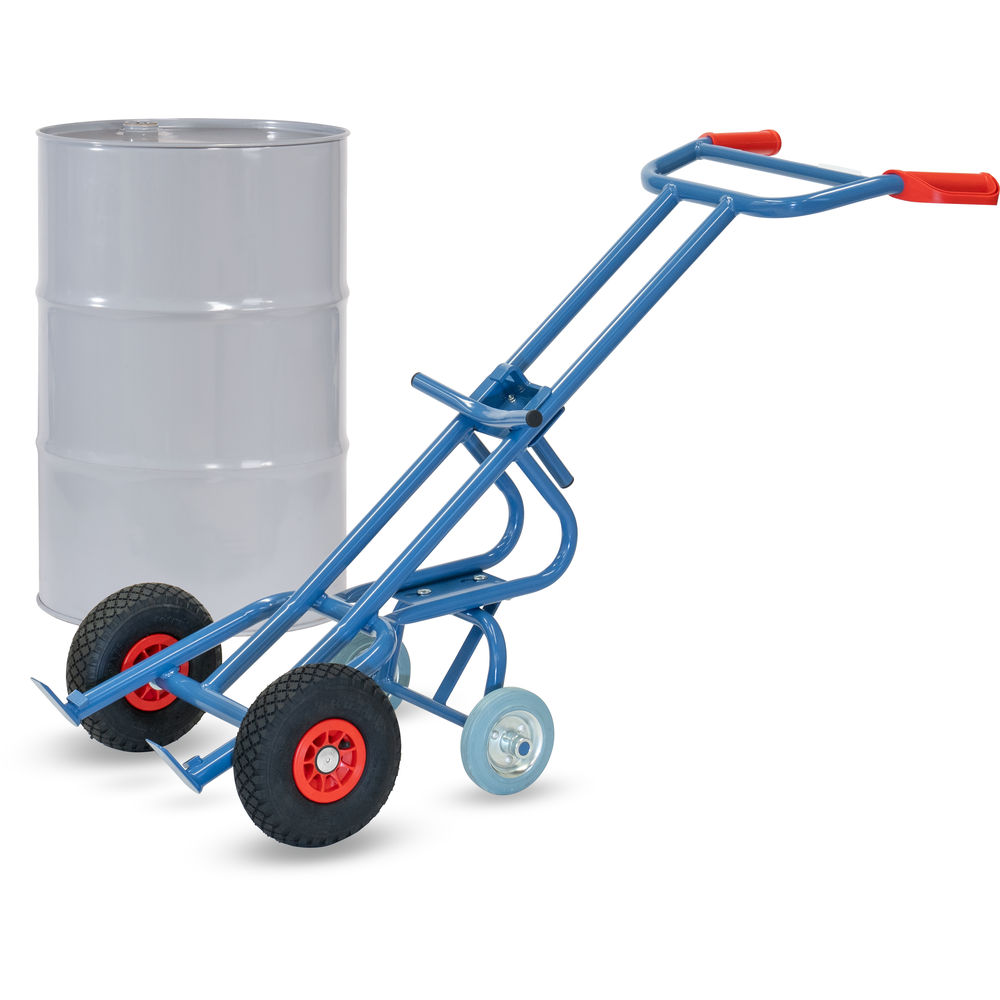 fetra® Drum trolley 2079 - with 2 supporting castor wheels