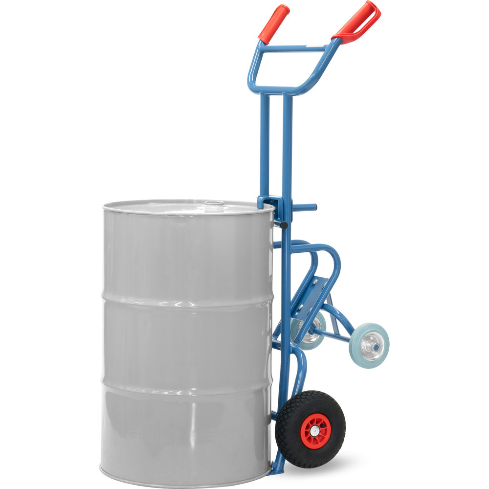 fetra® Drum trolley 2079 - with 2 supporting castor wheels
