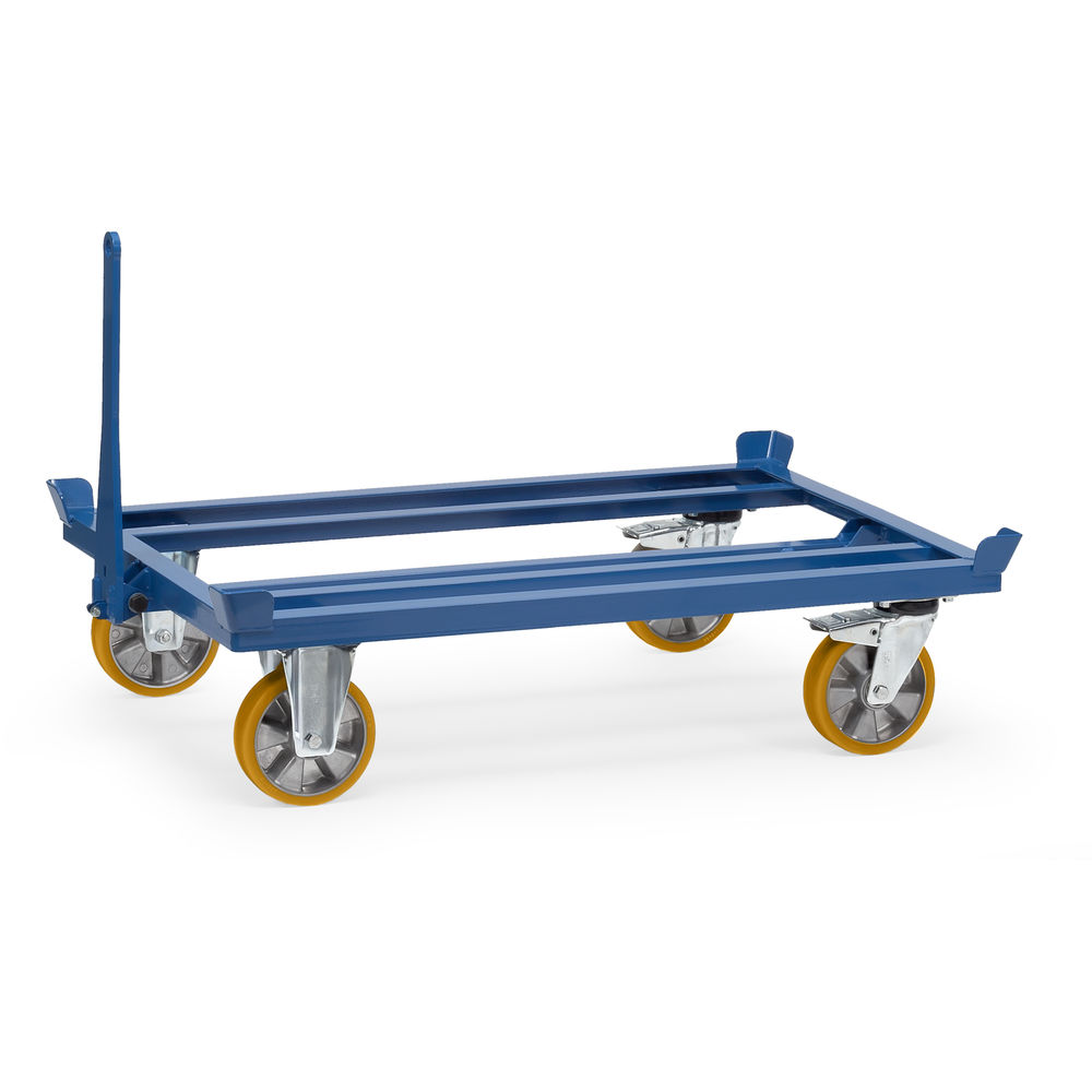 fetra® Pallet dolly as tugger train - up to 5 pallet dollies couplable