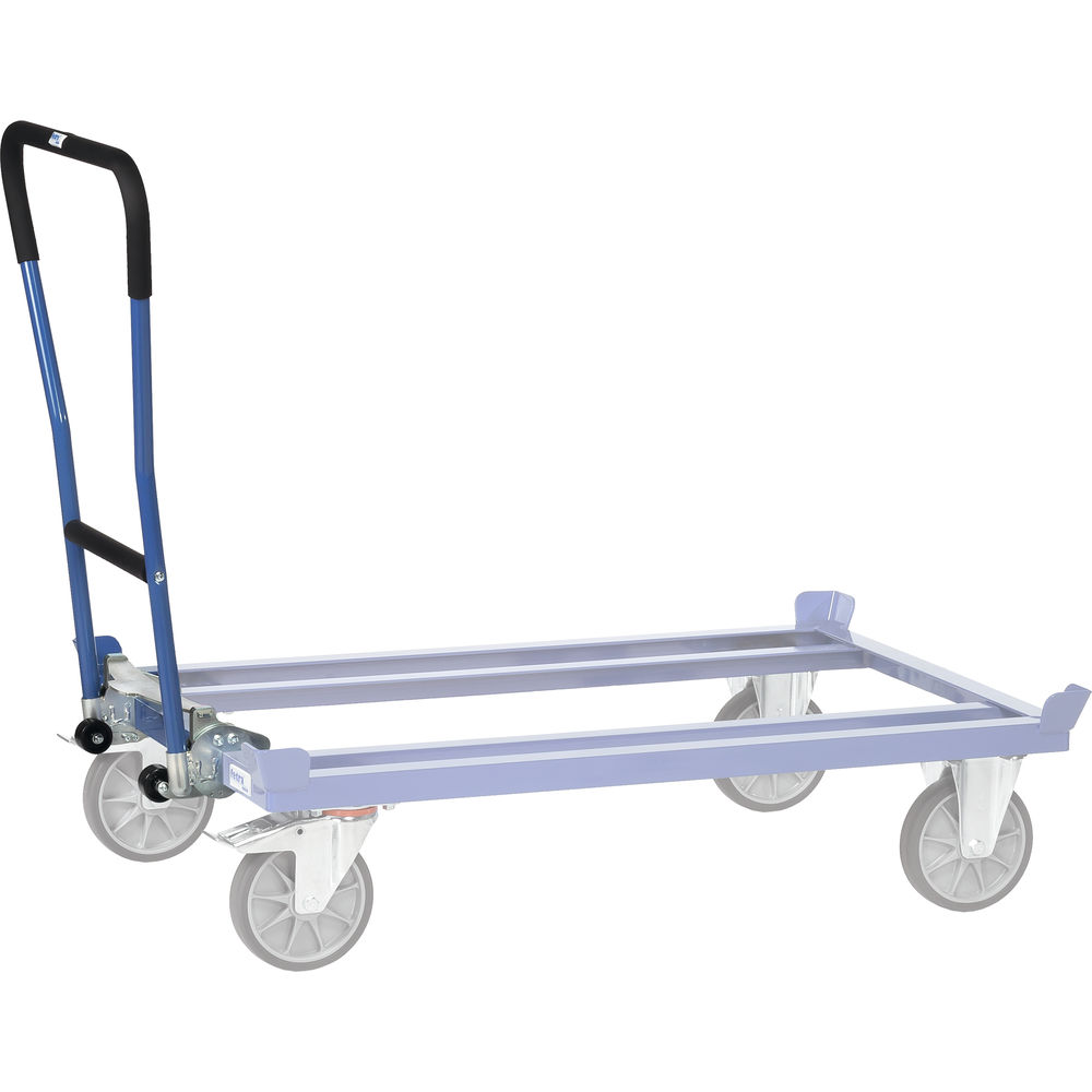 fetra® Self-locking push handle 22892 for pallet dollies