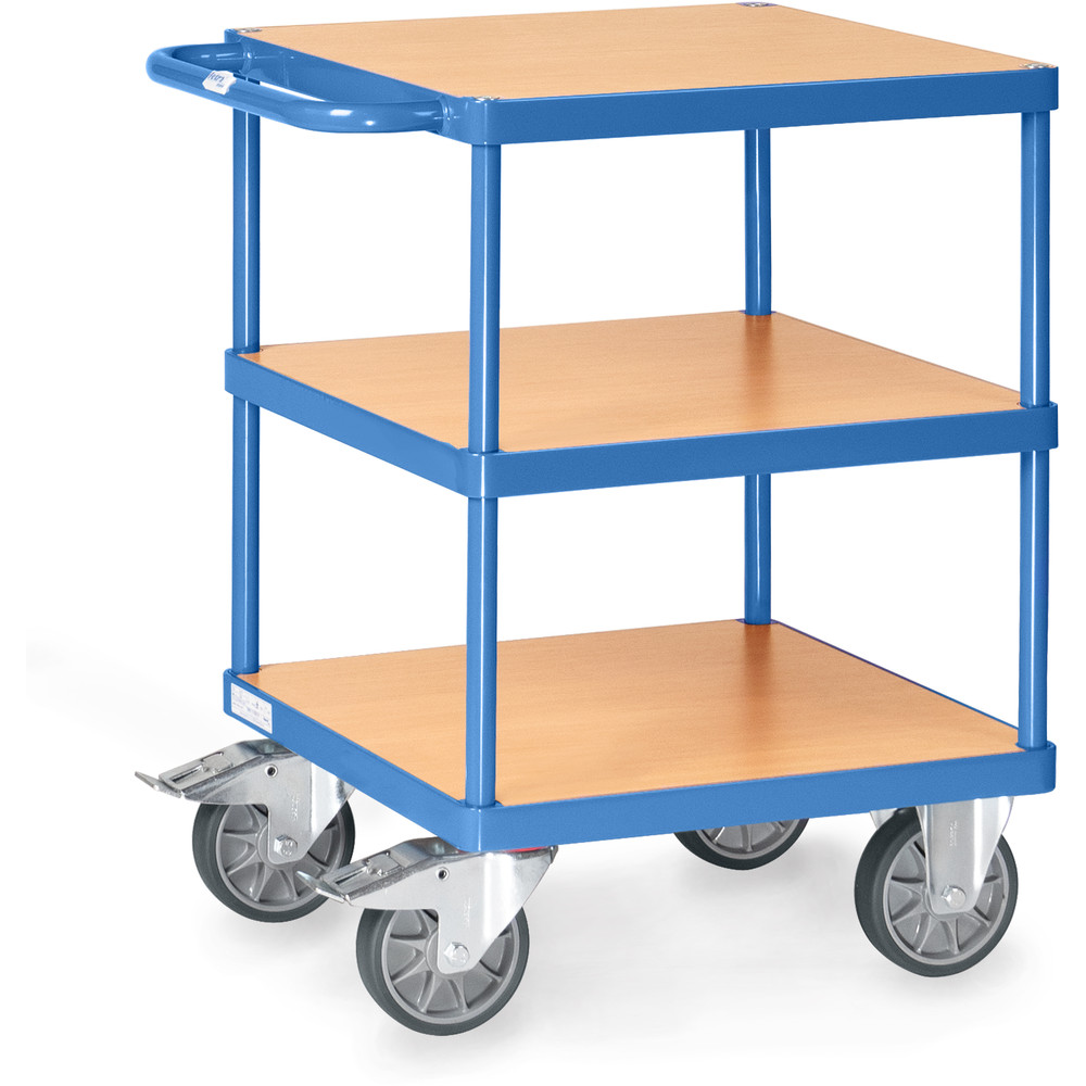 fetra® Table top cart 2416 - squared platform