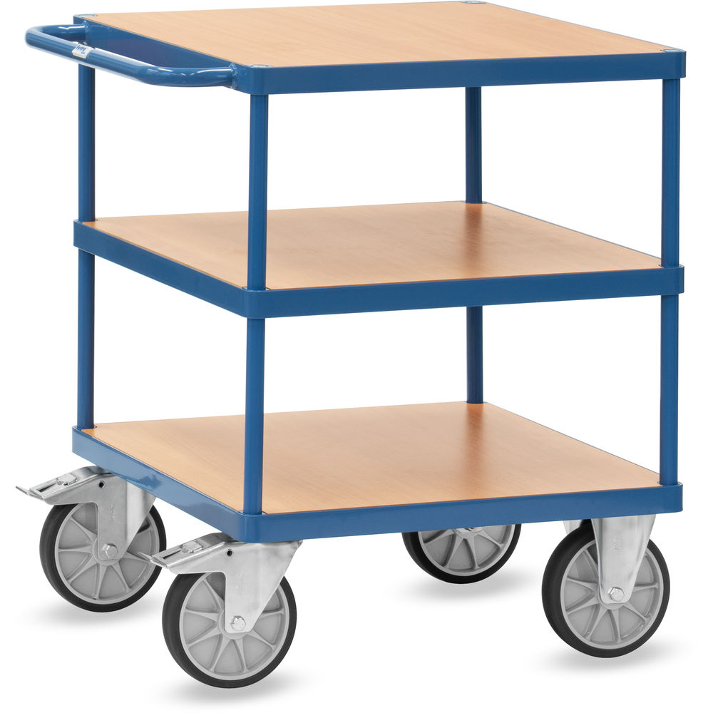 fetra® Table top cart 2417 - squared platform