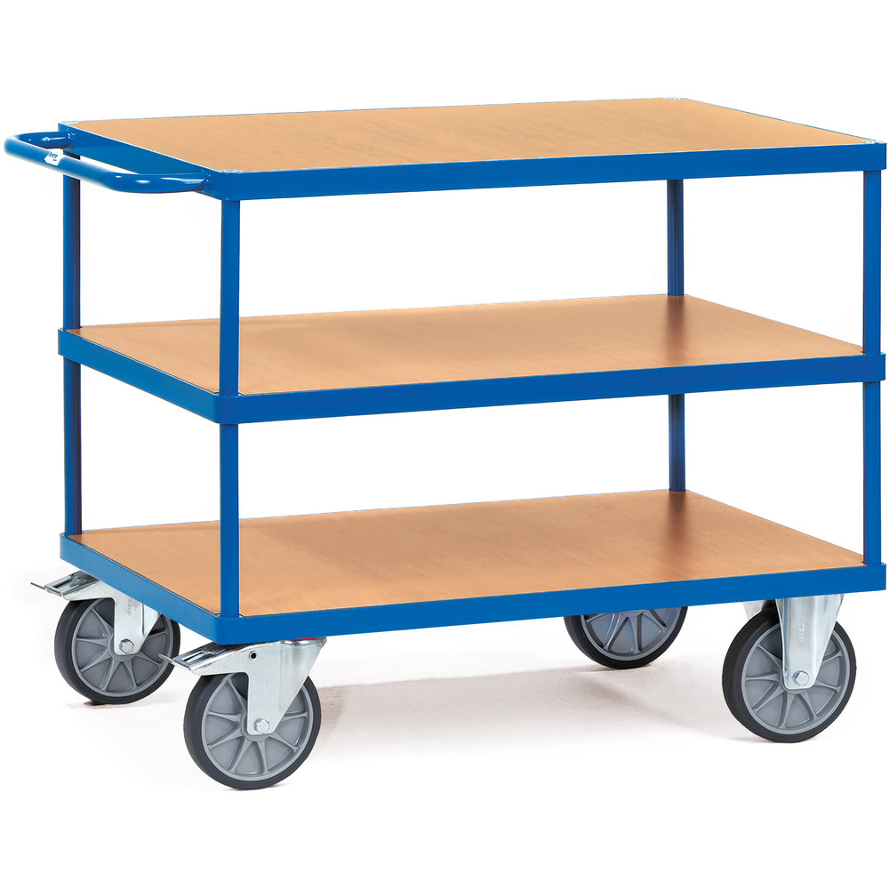 fetra® Table top cart 2420 with 3 shelves