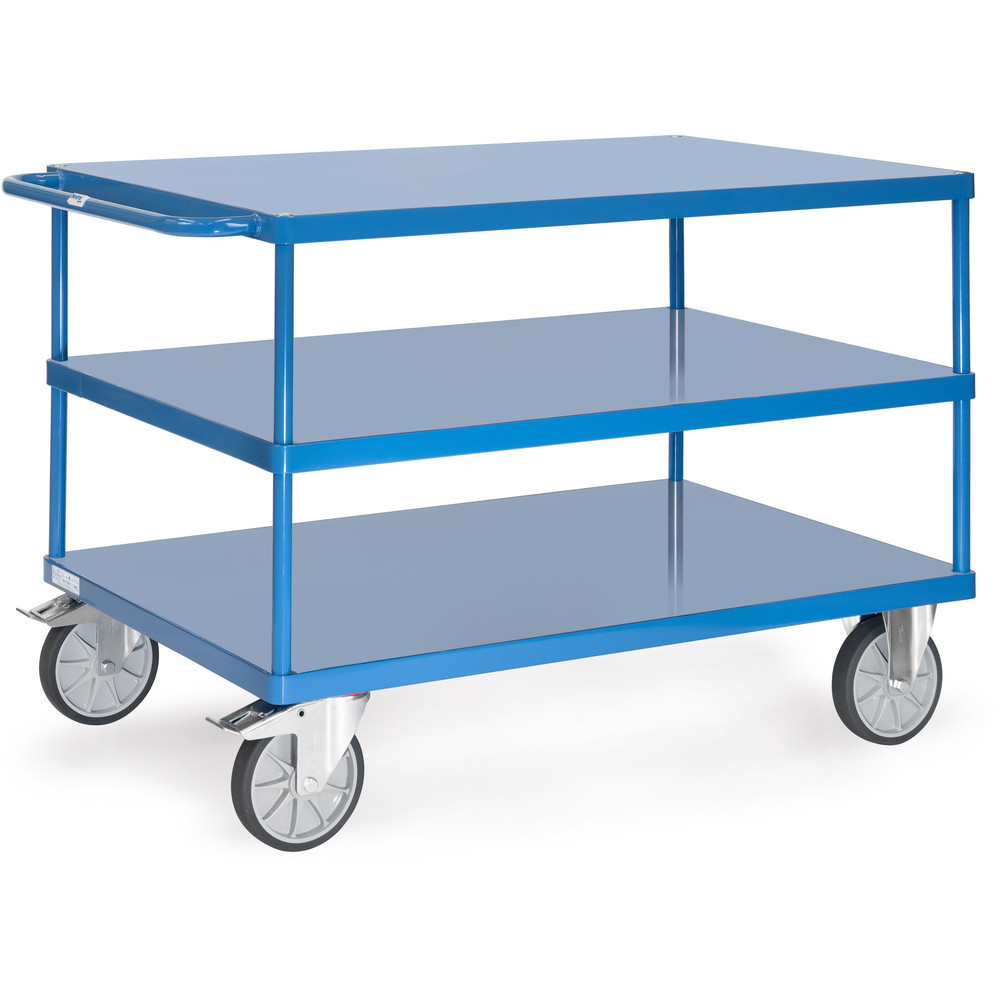fetra® Table top cart 2423B with 3 shelves