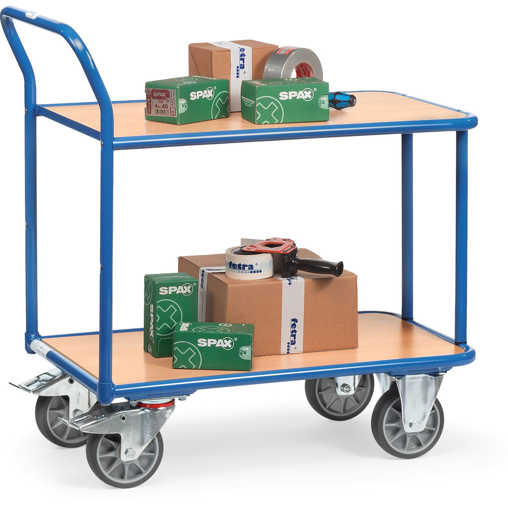 fetra® Table top cart 2600-with 2 shelves