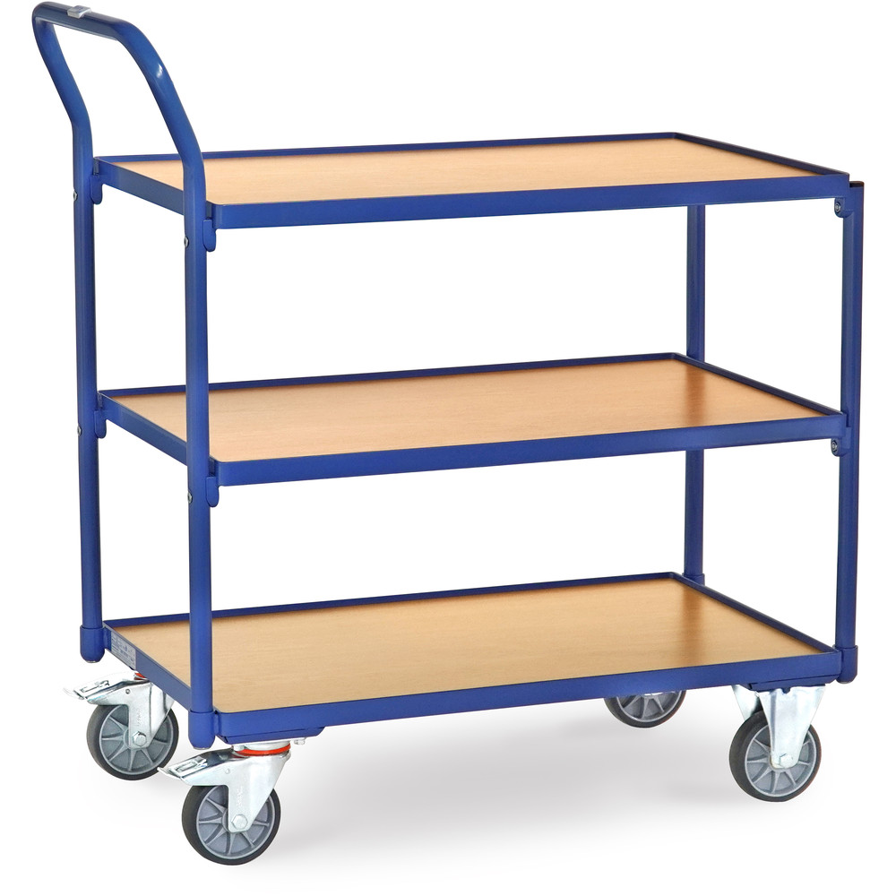 fetra® Table top cart with 3 shelves 2750