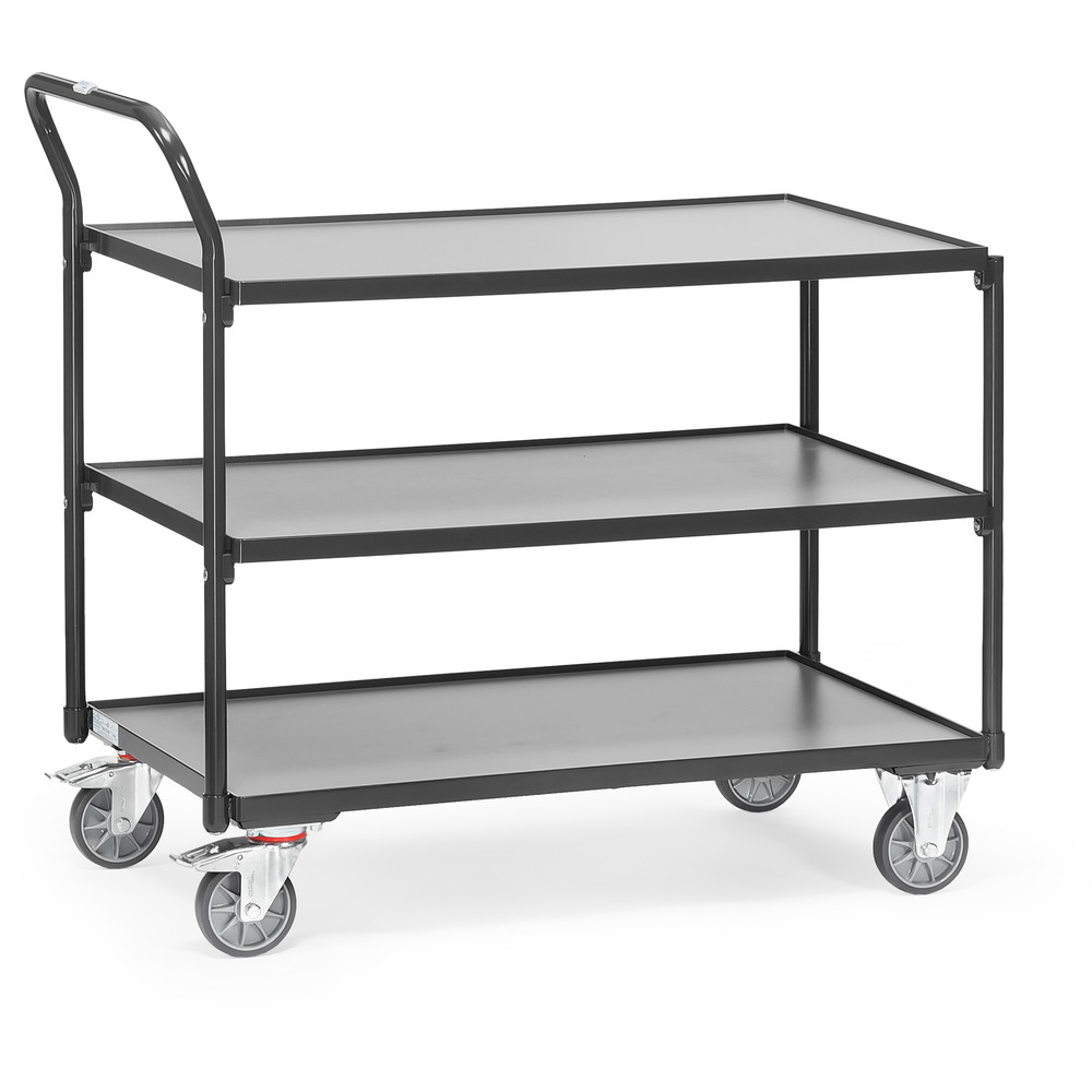 fetra® Table top cart with 3 shelves 2750-7016