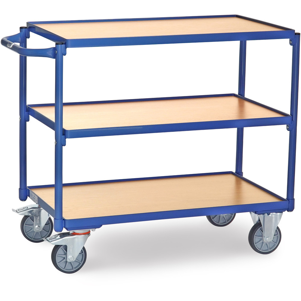 fetra® Table top cart 2950 with 3 shelves
