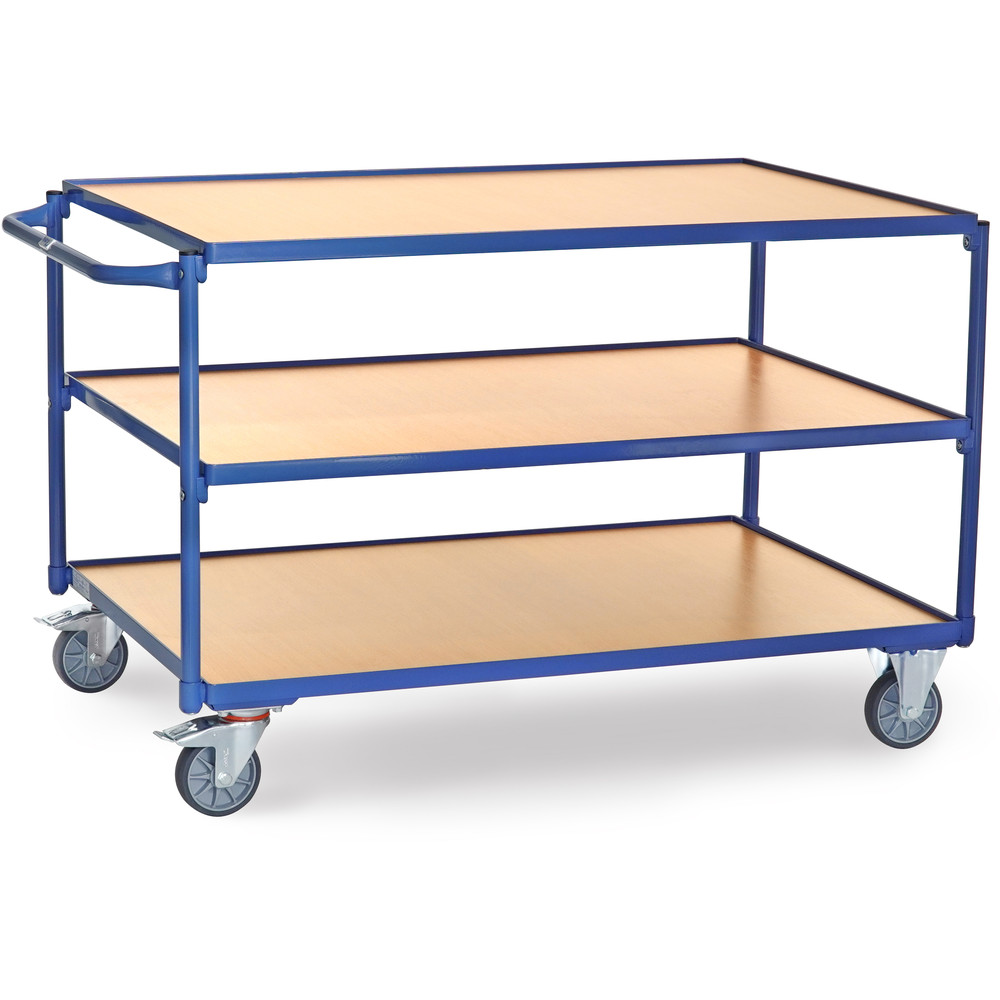 fetra® Table top cart 2956 with 3 shelves