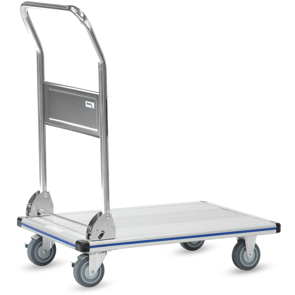 fetra® Aluminium platform trolley / Collapsible cart 3120