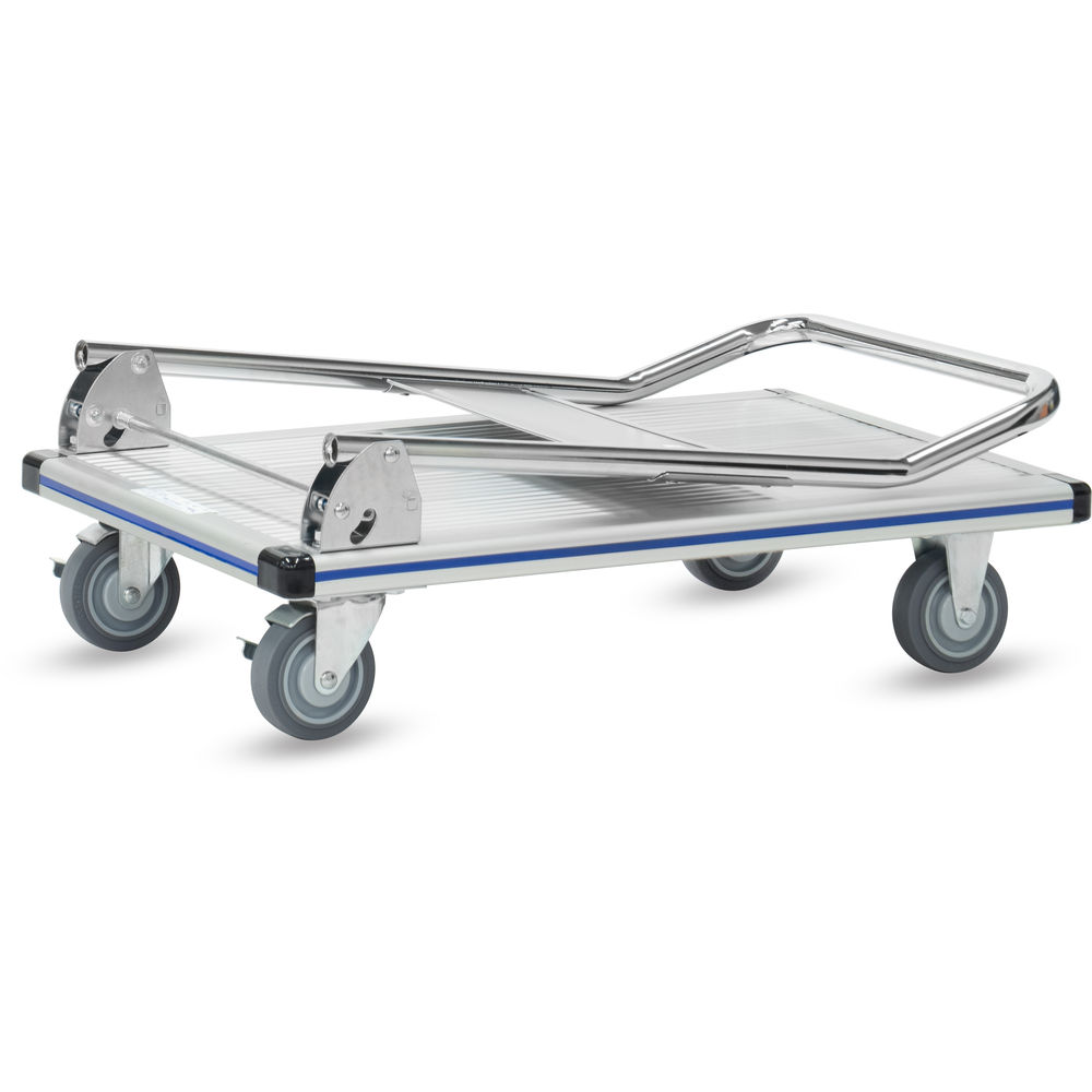 fetra® Aluminium platform trolley / Collapsible cart 3120
