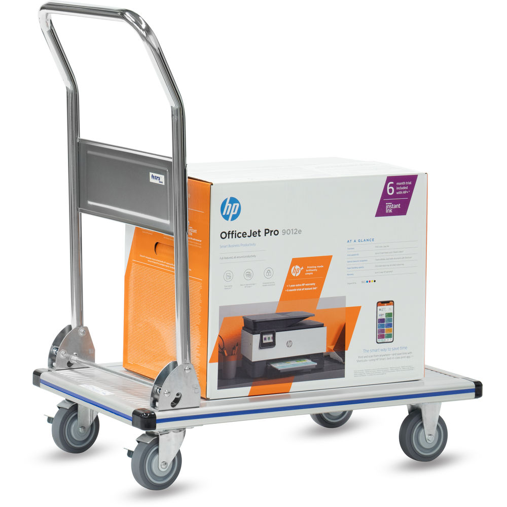 fetra® Aluminium platform trolley / Collapsible cart 3120