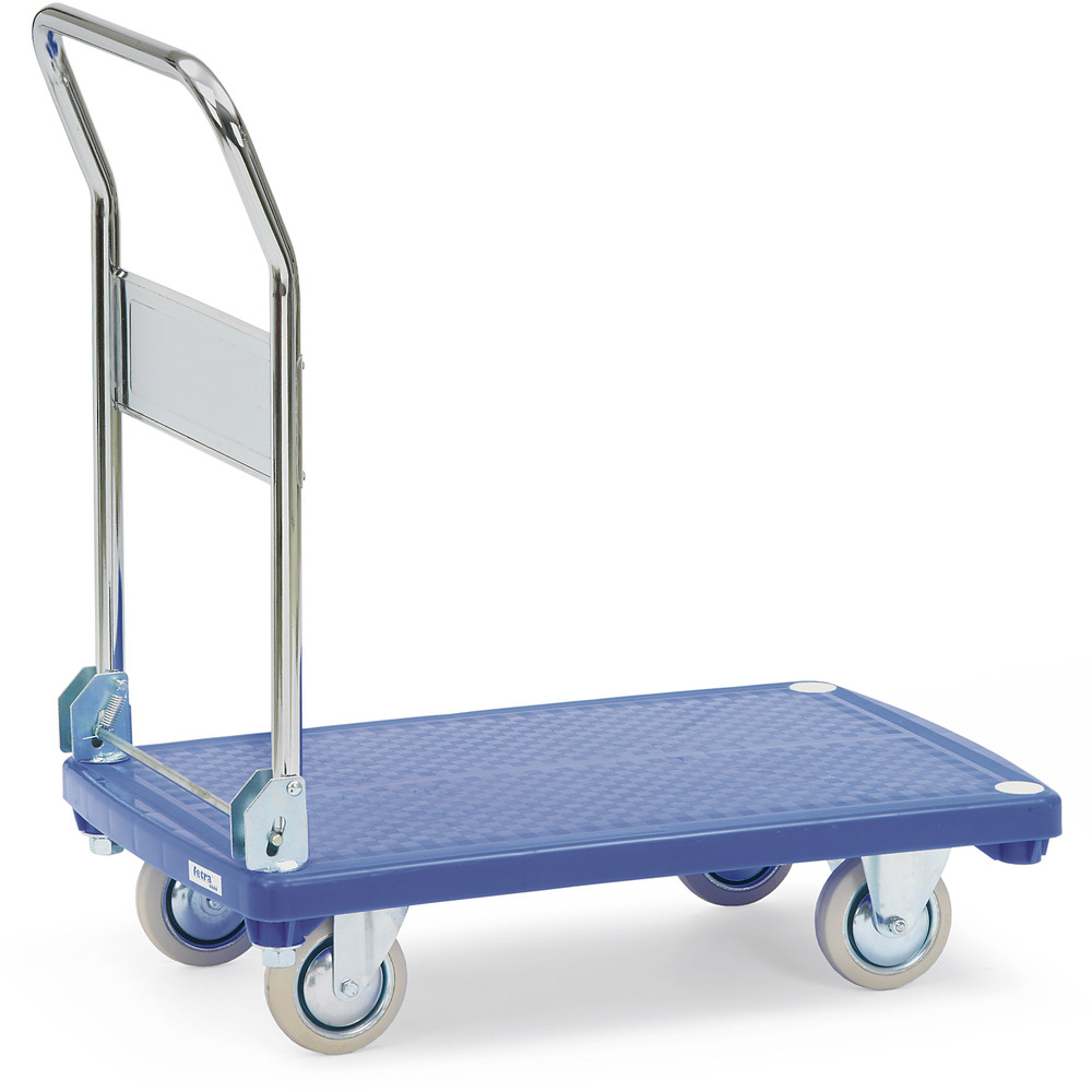fetra® Plastic platform trolley 3130