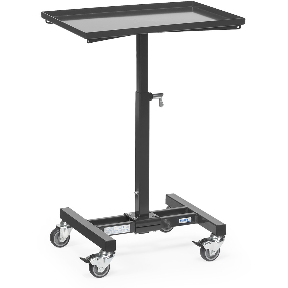 fetra® Mobile tilting stand 3270-7016-GREY-EDITION