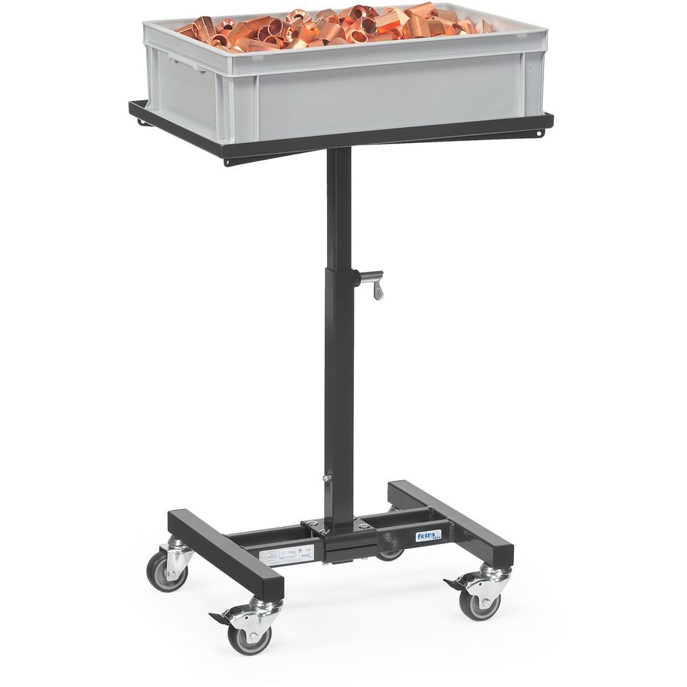 fetra® Mobile tilting stand 3270-7016-GREY-EDITION