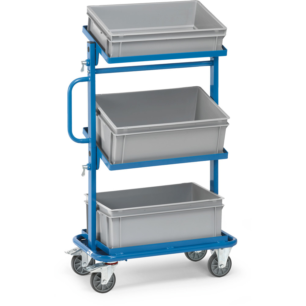 fetra® Storage trolley 32912 with boxes