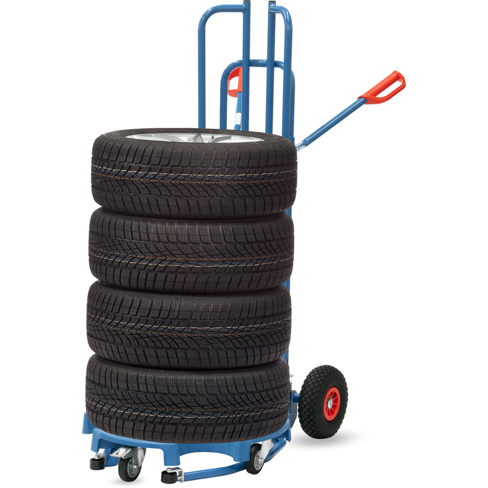 fetra® Tyre truck 2035A with pick-up rolls