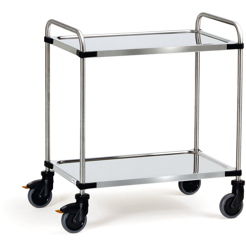 fetra® Stainless steel trolley 5001