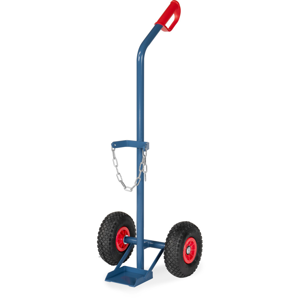 fetra® Steel bottle trolley 51140P