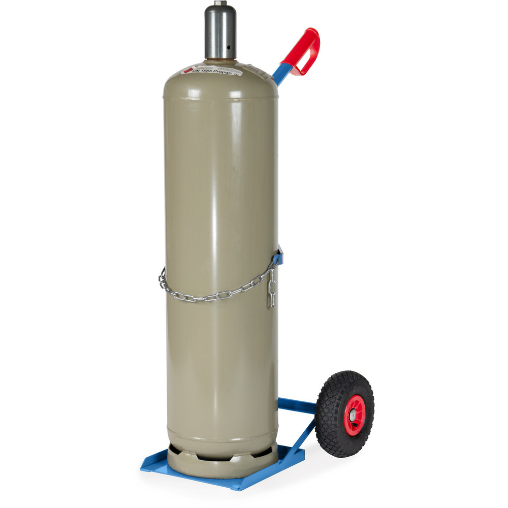 fetra® Steel bottle trolley 51318L