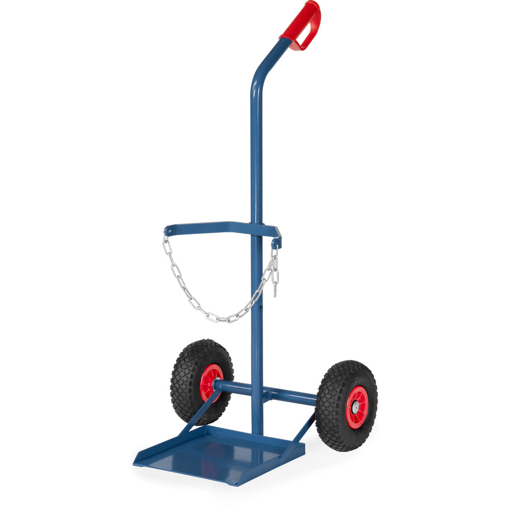 fetra® Steel bottle trolley 51318P