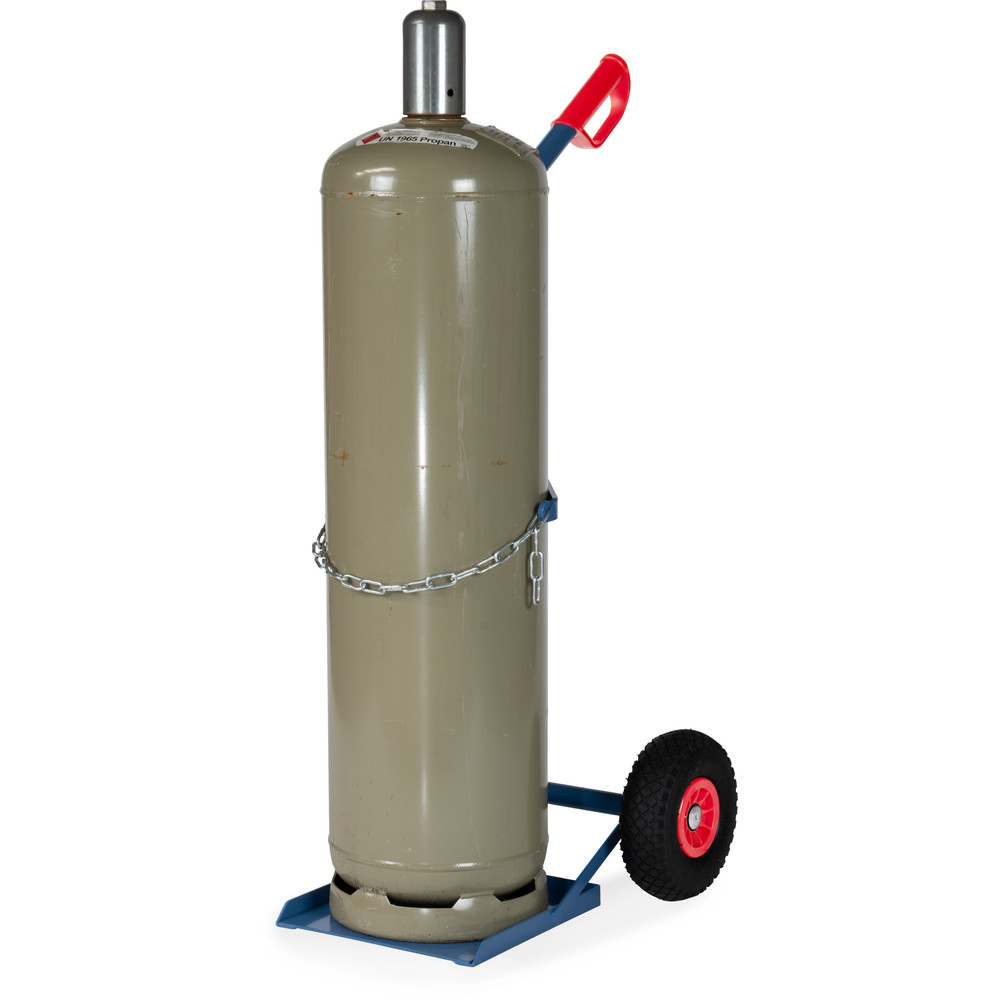 fetra® Steel bottle trolley 51318P