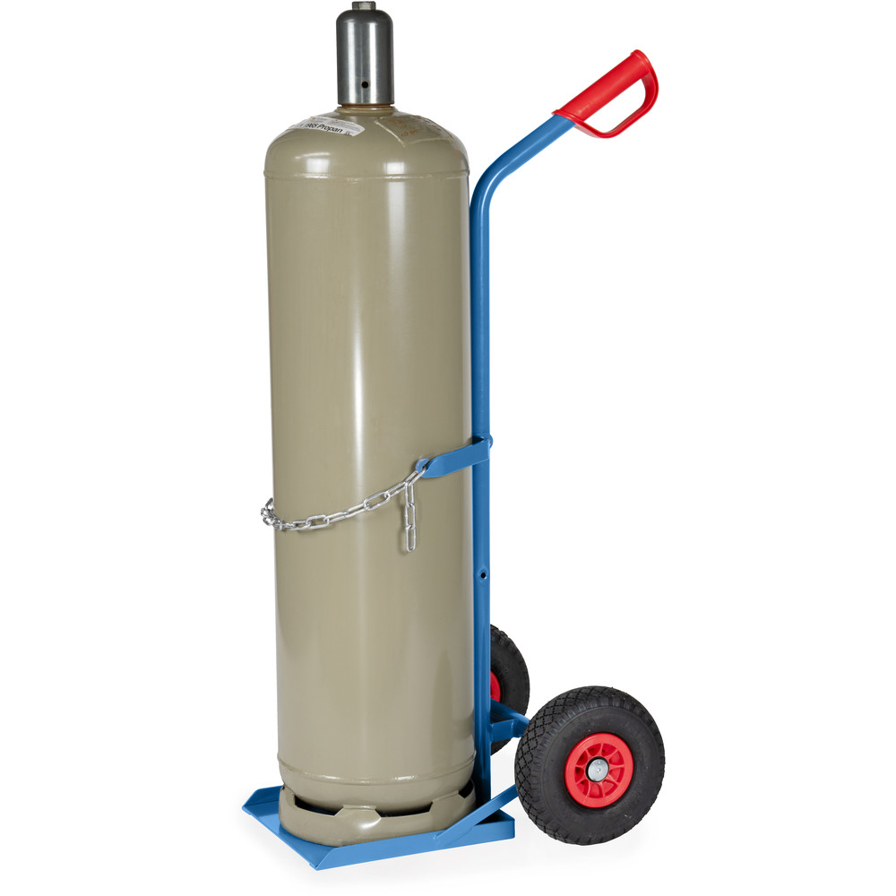 fetra® Steel bottle trolley 51318P