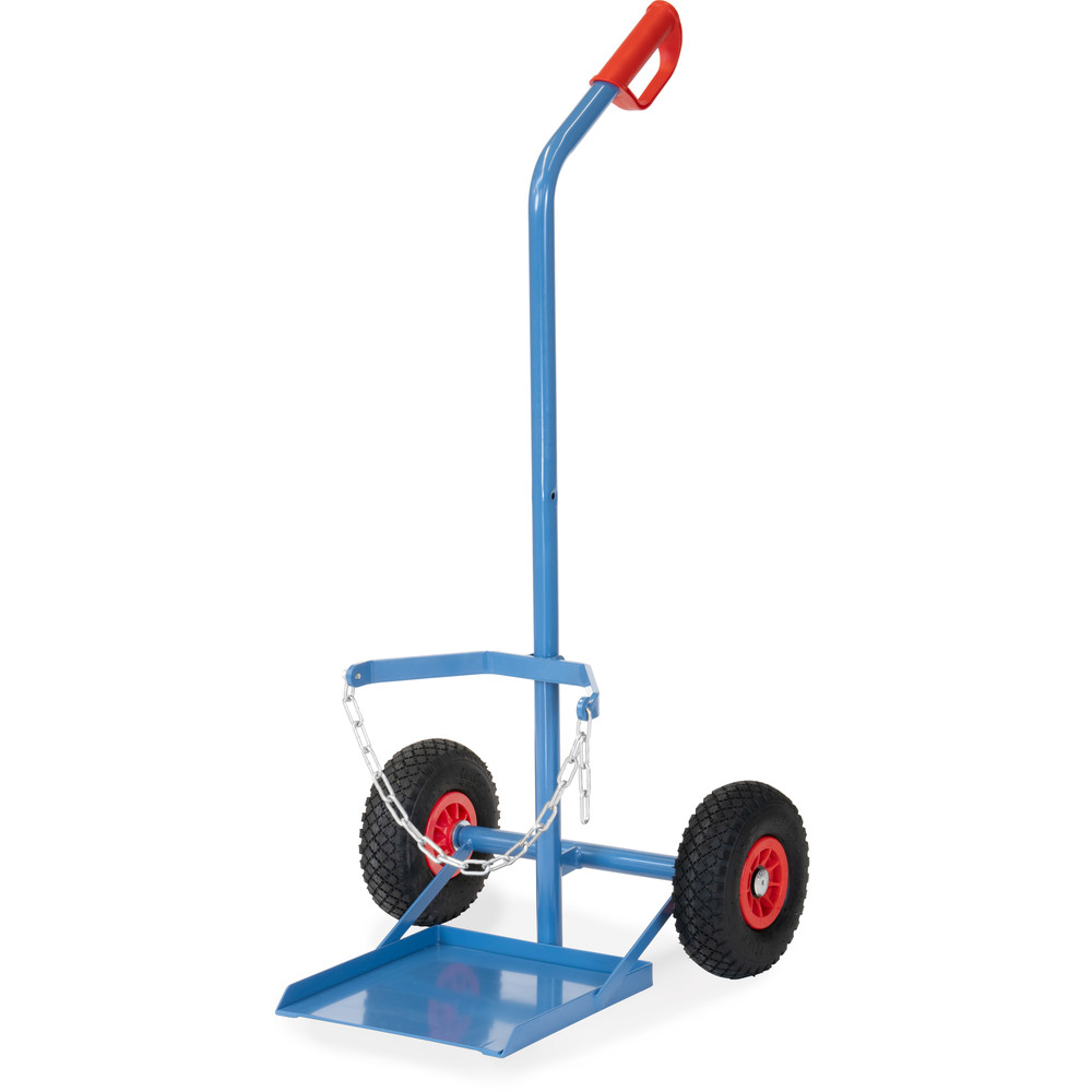 fetra® Steel bottle trolley 51318P