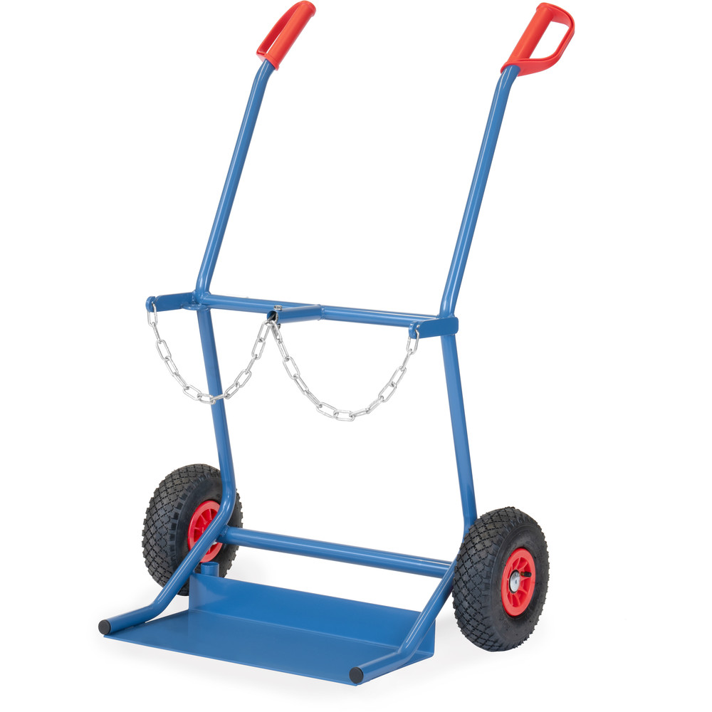 fetra® Steel bottle trolley 52204L