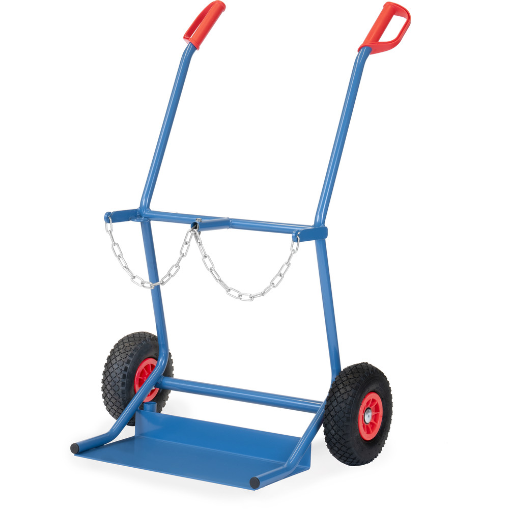 fetra® Steel bottle trolley 52204P