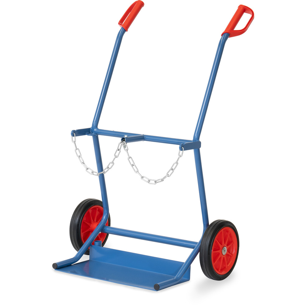 fetra® Steel bottle trolley 52204V