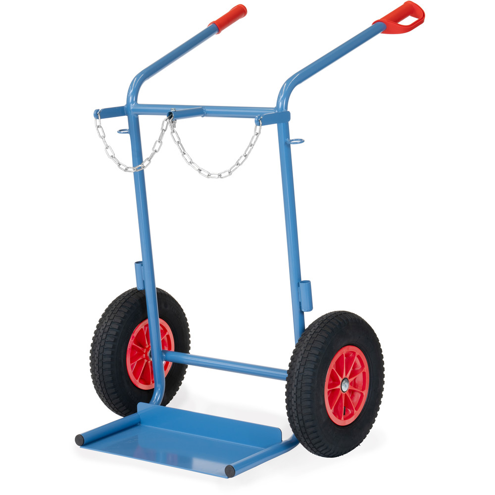 fetra® Steel bottle trolley 52229L