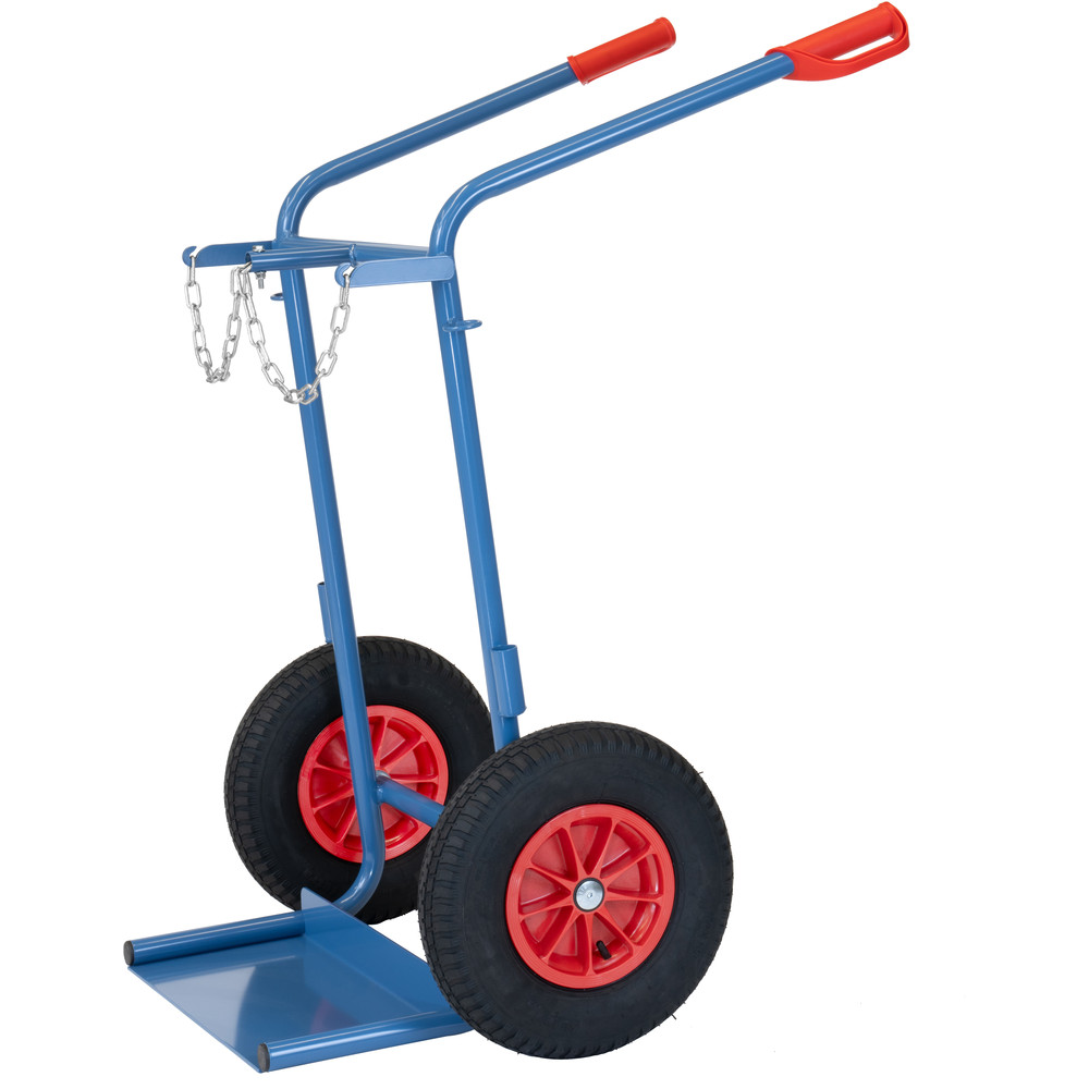 fetra® Steel bottle trolley 52229L