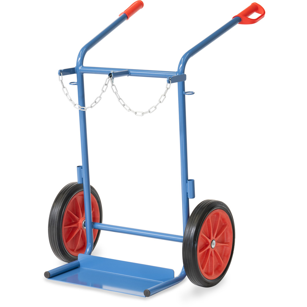 fetra® Steel bottle trolley 52229V