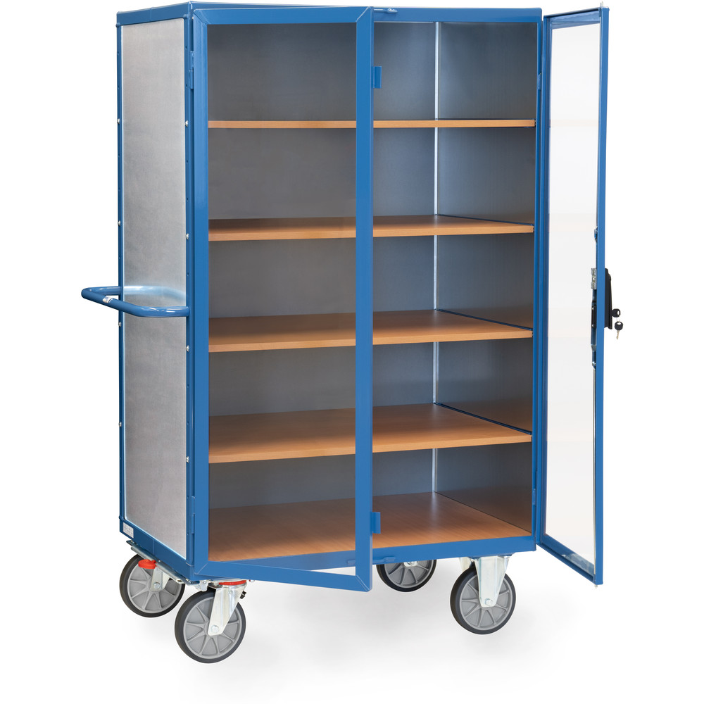 fetra® Box cart with steel sheet walls 5792