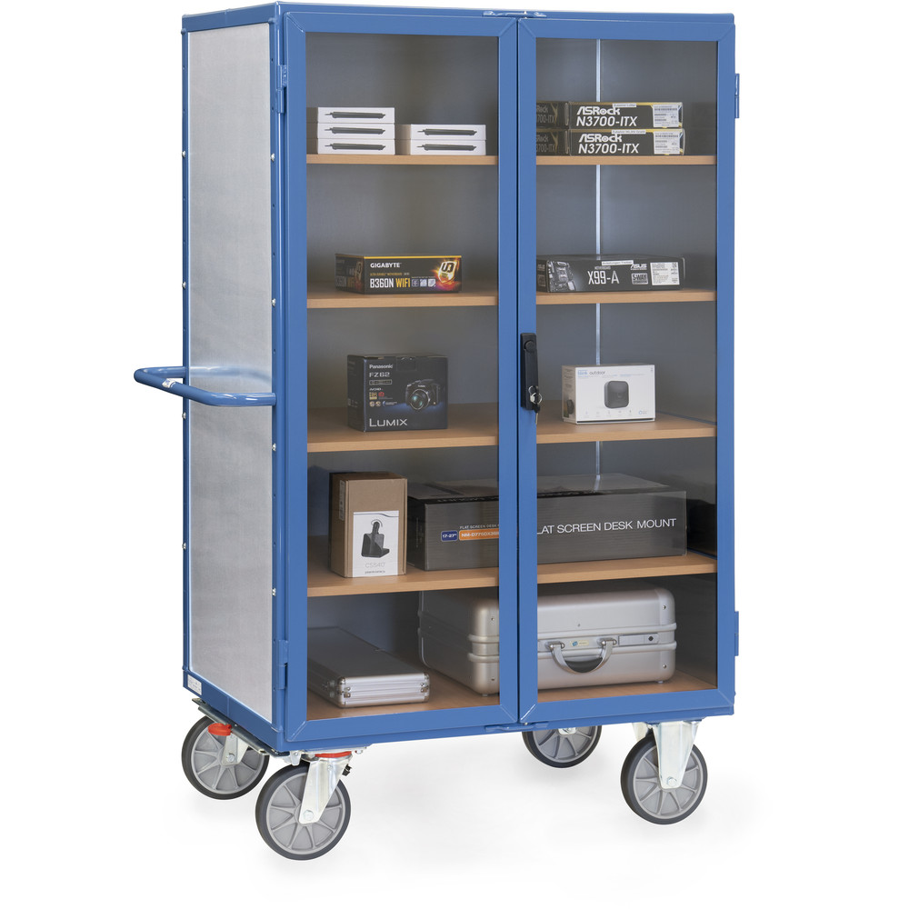 fetra® Box cart with steel sheet walls 5792
