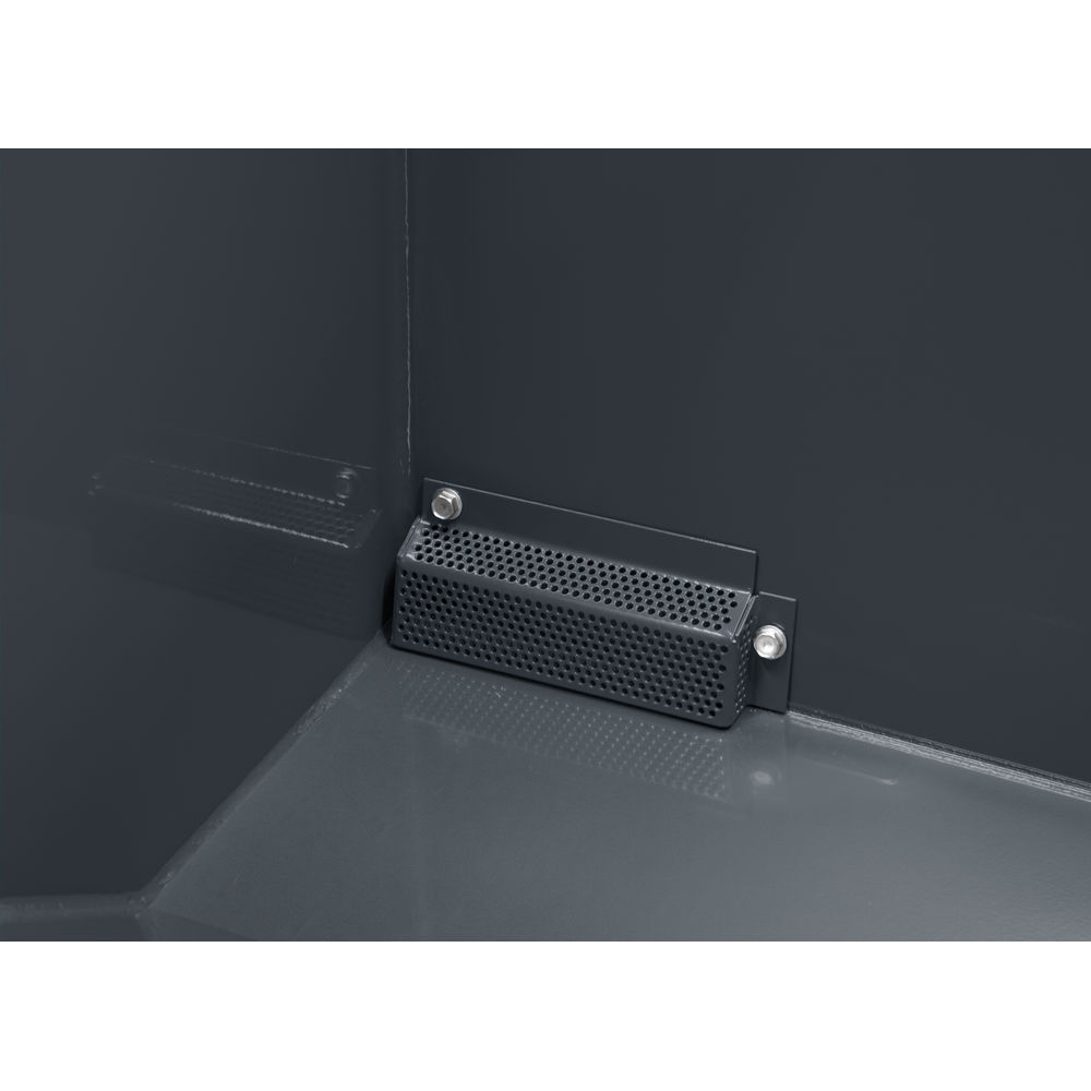 fetra® Self-tilting box with drainage tap and wheelset 6090AR-7016