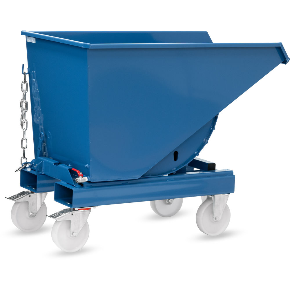 fetra® Self-tilting box with drainage tap and wheelset 6030AR
