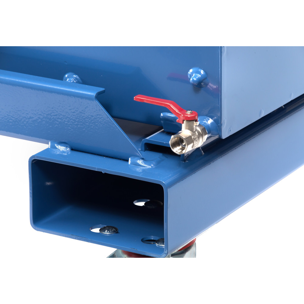 fetra® Self-tilting box with drainage tap 6030A