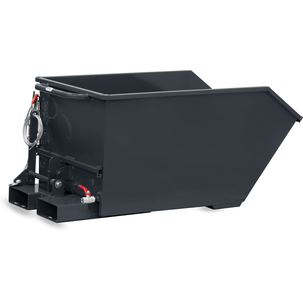 fetra® Tipping container with drainage tap 6230A-7016