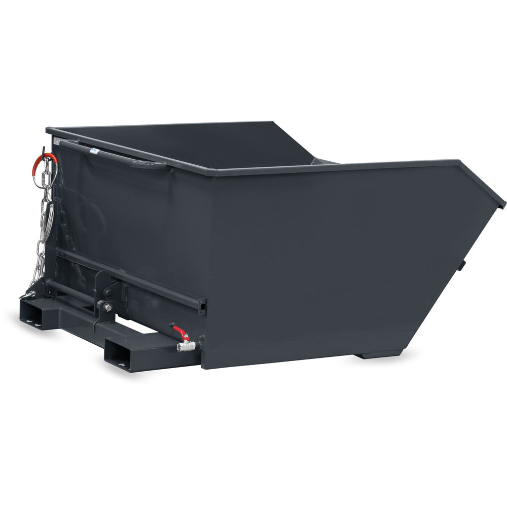 fetra® Tipping container with drainage tap 6275A-7016