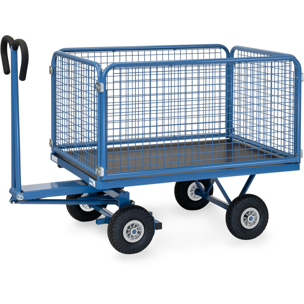 fetra® Hand truck with wire lattice 6433L