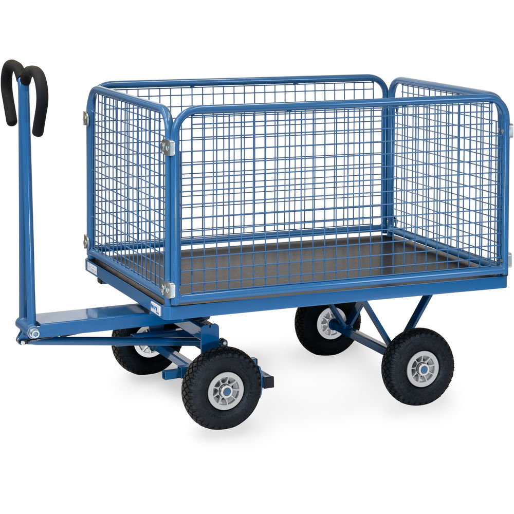 fetra® Hand truck with wire lattice 6433P