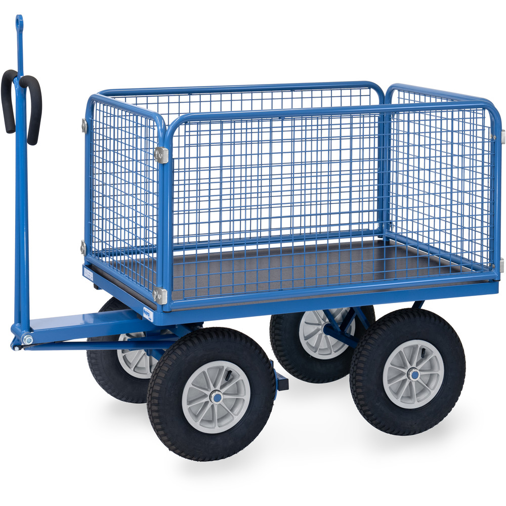 fetra® Hand truck with wire lattice and traction eye 6434LZ