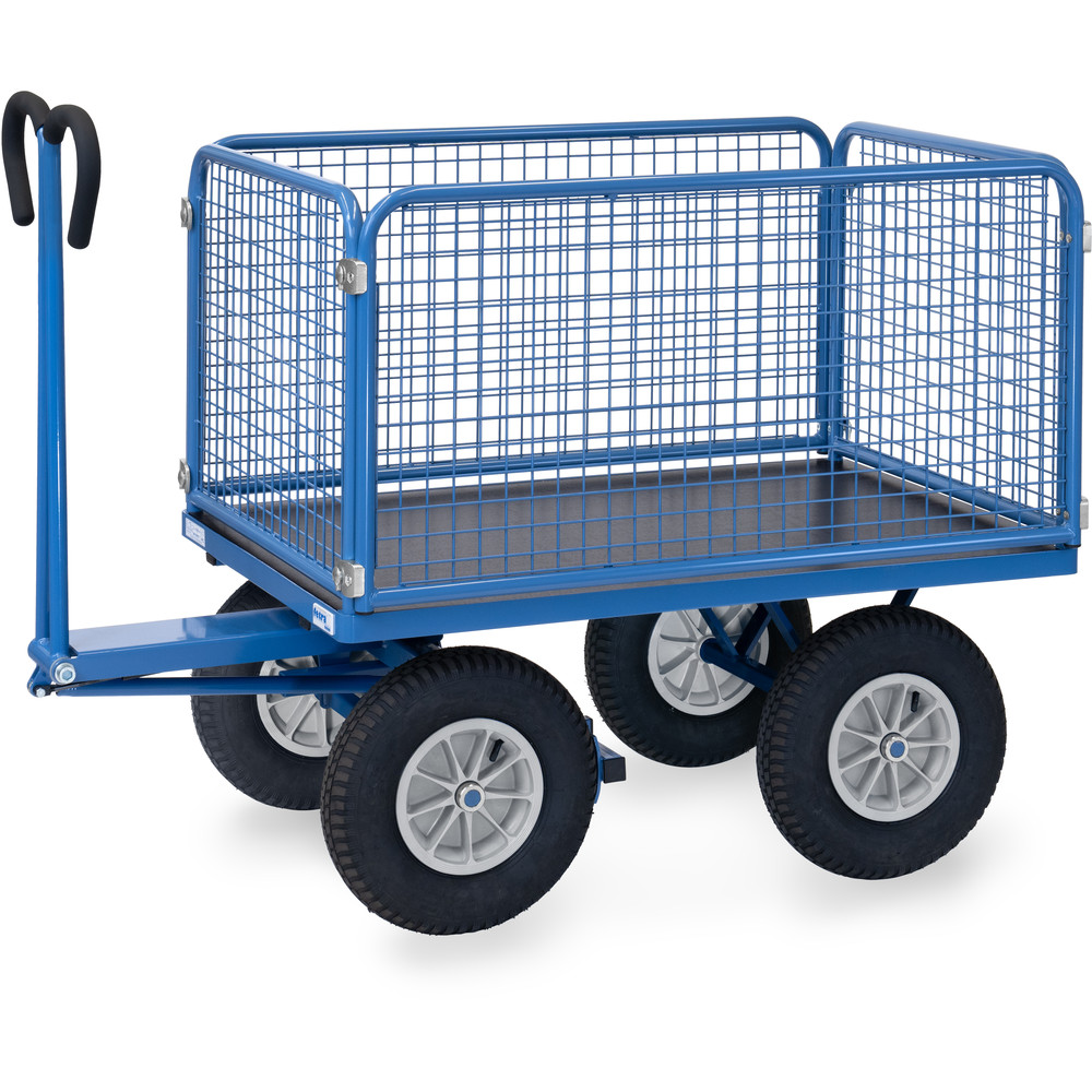fetra® Hand truck with wire lattice 6434L