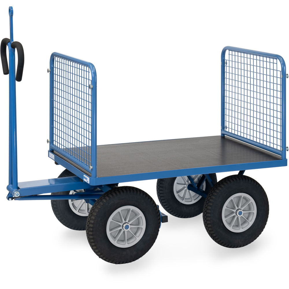 fetra® Hand truck with wire lattice and traction eye 6434PZ